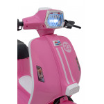 Elektrická motorka skúter Retro 23 - ružová